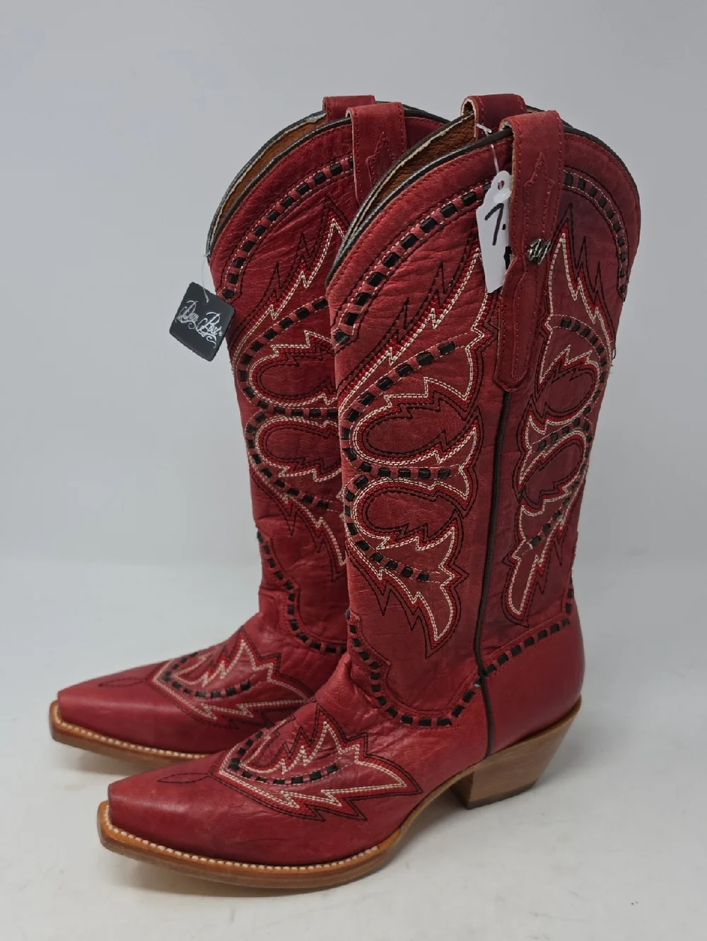 Dan Post Women's Mesa Tall Western Boots - Snip Toe Sie 7.5